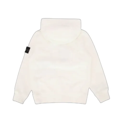 Stone Island Junior Logo Patch Hoodie