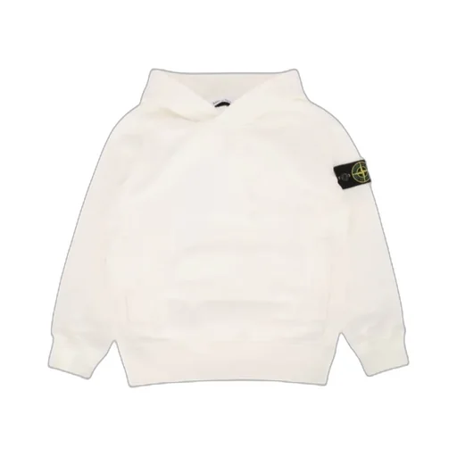 Stone Island Junior Logo Patch Hoodie