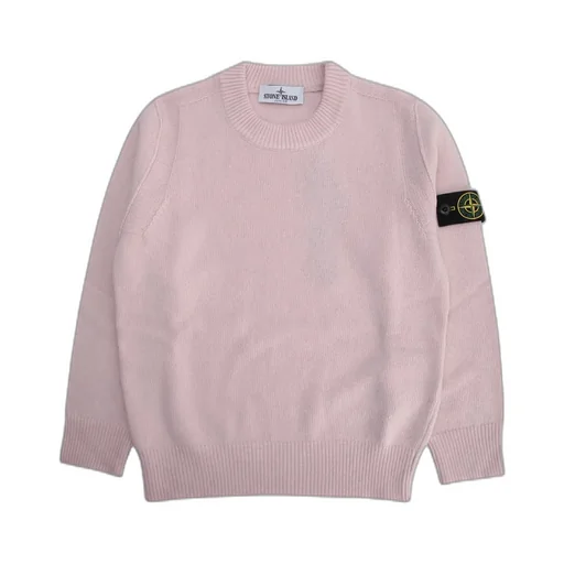 Stone Island Junior Logo Patch Crewneck Jumper