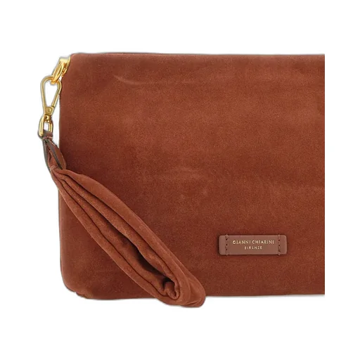 Gianni Chiarini Logo Patch Zipped Clutch Bag