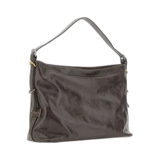 Gianni Chiarini Astrid Zip-Closure Shoulder Bag