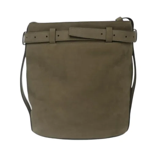 Brushed Leather Crossbody Bag