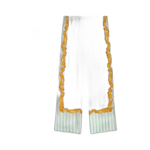 Versace Kids Barocco Pinstripe Kids Trousers