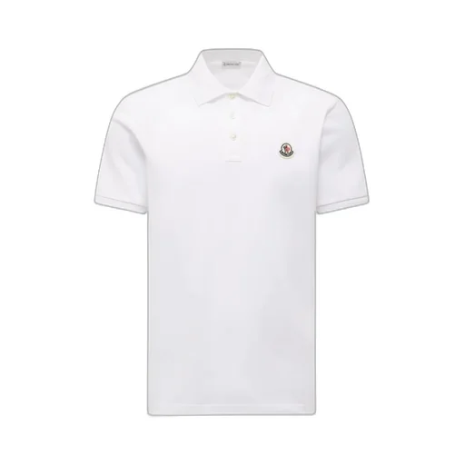 Moncler Logo Patch Short-Sleeved Polo Shirt
