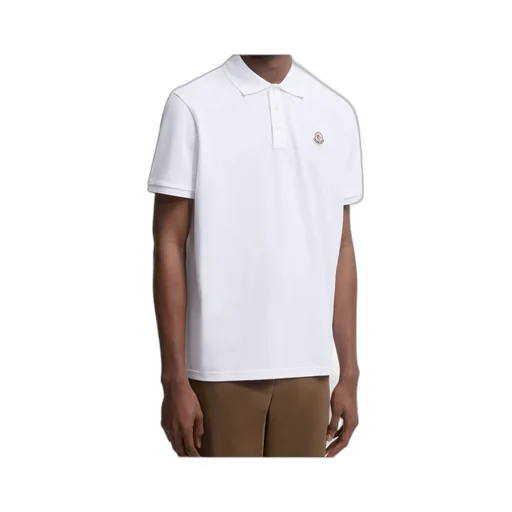 Moncler Logo Patch Short-Sleeved Polo Shirt
