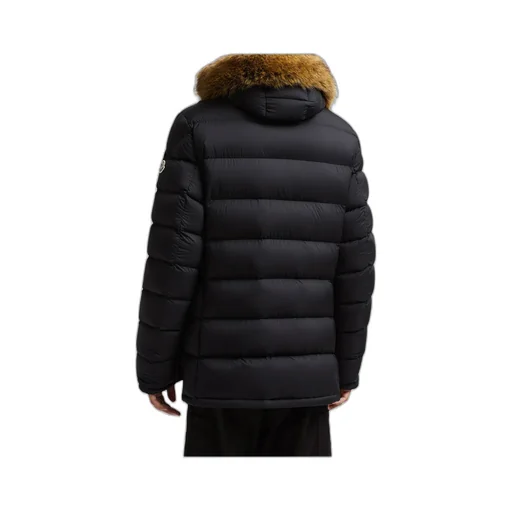 Clunye Hooded Mid-Length Down Jacket