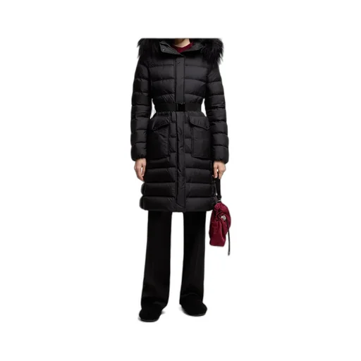 Moncler Khloesse Hooded Long Down Coat
