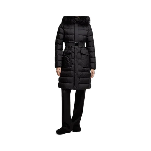 Moncler Khloesse Hooded Long Down Coat