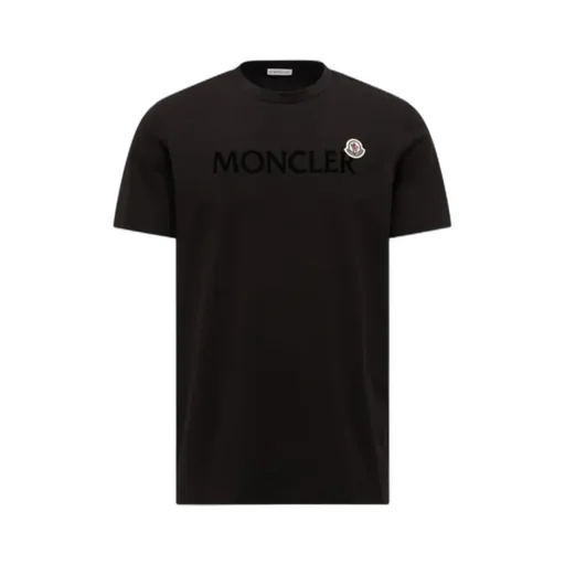 Moncler Logo-Patch Crewneck T-Shirt