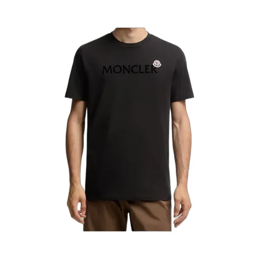 Moncler Logo-Patch Crewneck T-Shirt