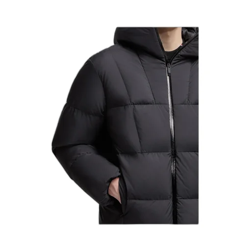 Fusain Hooded Short Down Jacket