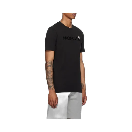 Moncler Logo-Patch Crewneck T-Shirt