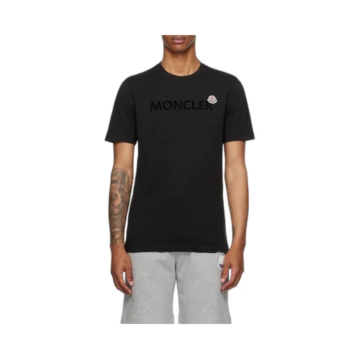 Moncler Logo-Patch Crewneck T-Shirt