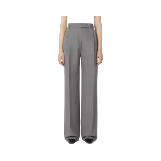Wool Wide-Leg Trousers