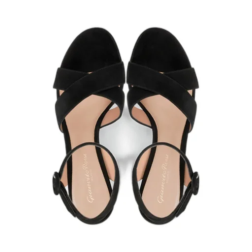 Round Toe High Heel Sandals