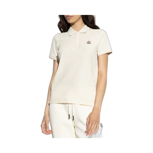 Moncler Logo Patch Short-Sleeved Polo Shirt