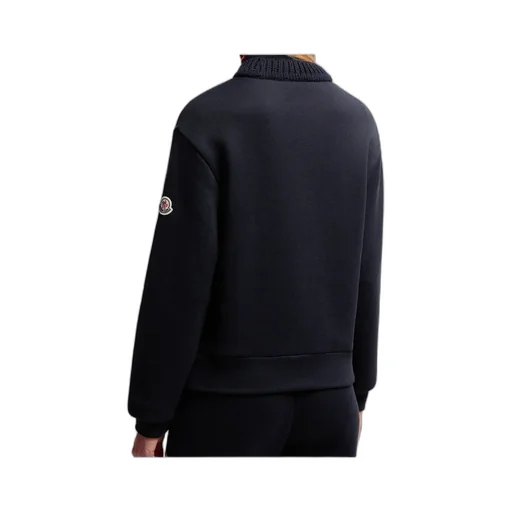 Moncler Logo Patch Crewneck Sweatshirt