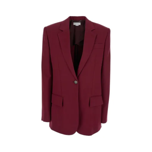 Stella Mccartney Single-Breasted Flannel Jacket
