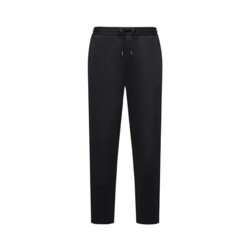 Moncler Logo Patch Tapered Trousers