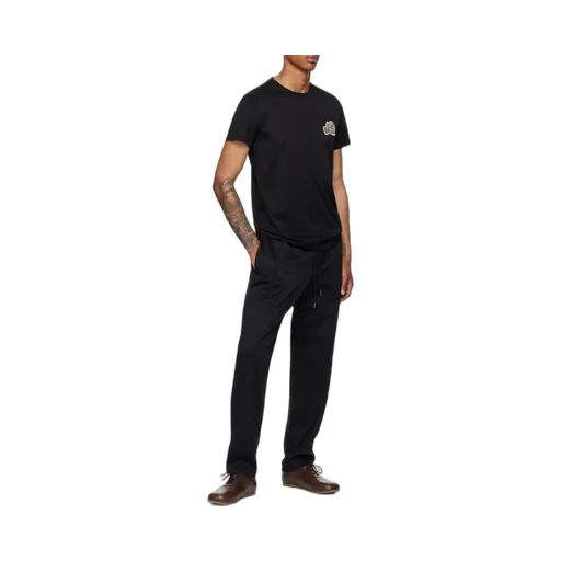 Moncler Logo Patch Tapered Trousers
