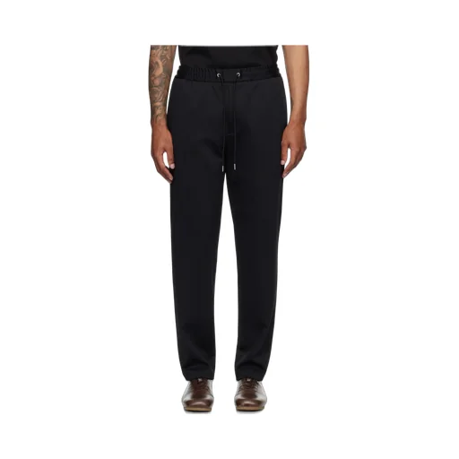 Moncler Logo Patch Tapered Trousers