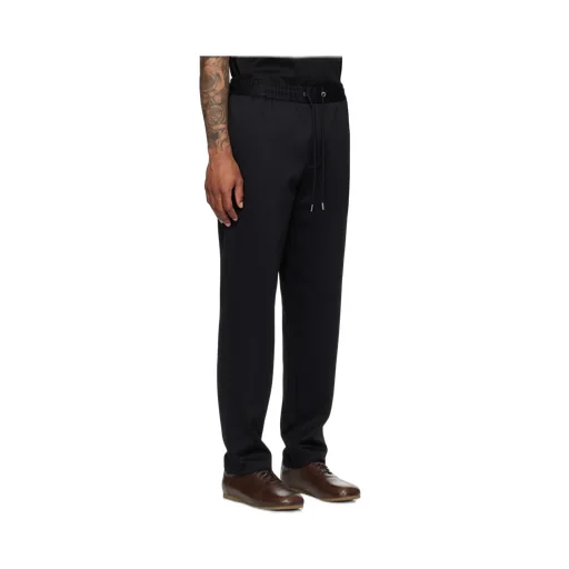Moncler Logo Patch Tapered Trousers