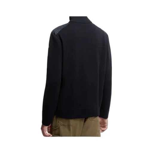 Padded Zip-Up Cardigan