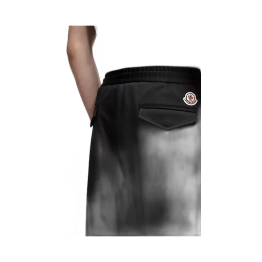 Moncler Logo Patch Tapered Trousers