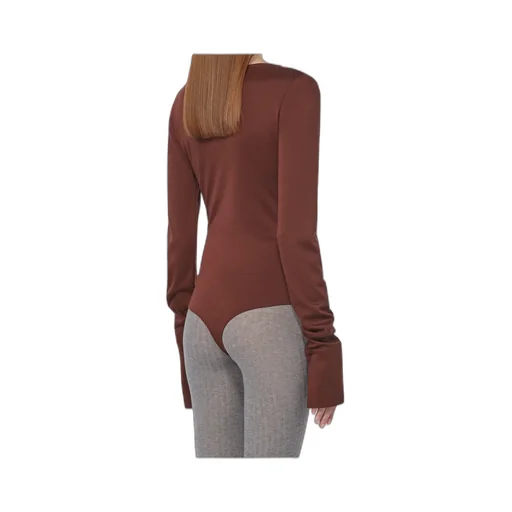 Wool Jersey Bodysuit