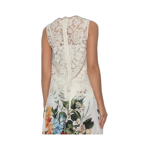 Lace-Detailing Top