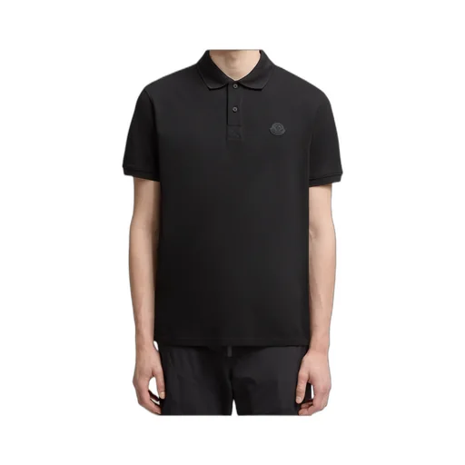Moncler Logo Patch Short-Sleeved Polo Shirt