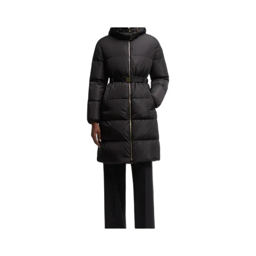 Moncler Briant Hooded Long Down Jacket