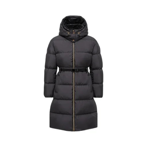 Moncler Briant Hooded Long Down Jacket