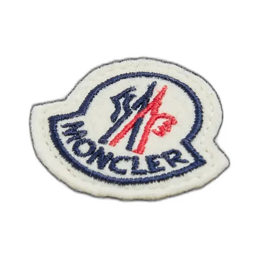 Moncler Logo Patch Ribbed Scarf