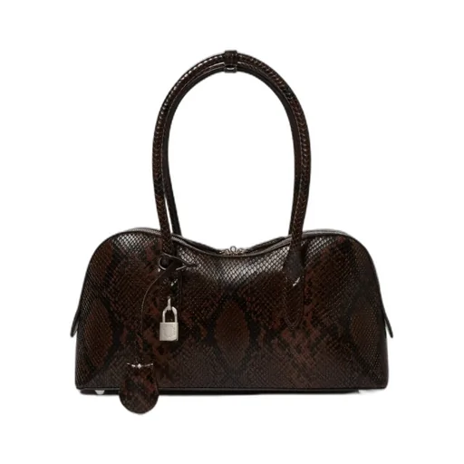 Stella Mccartney Ryder Embossed Medium Shoulder Bag