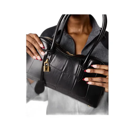 Stella Mccartney Ryder Embossed Shoulder Bag