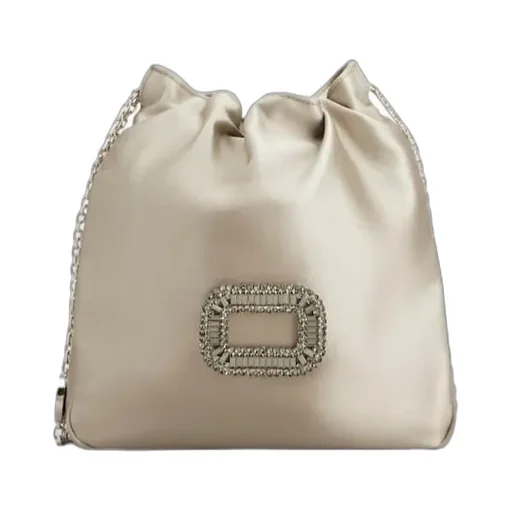 Roger Vivier Pilgrim Embellished Chained Mini Shoulder Bag