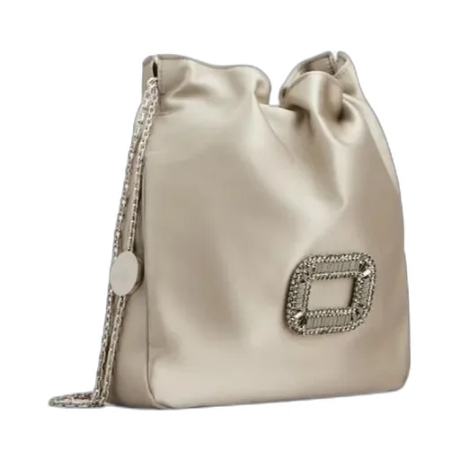 Roger Vivier Pilgrim Embellished Chained Mini Shoulder Bag