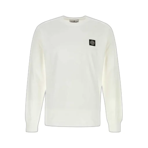 Stone Island Logo Patch Long Sleeved T-Shirt