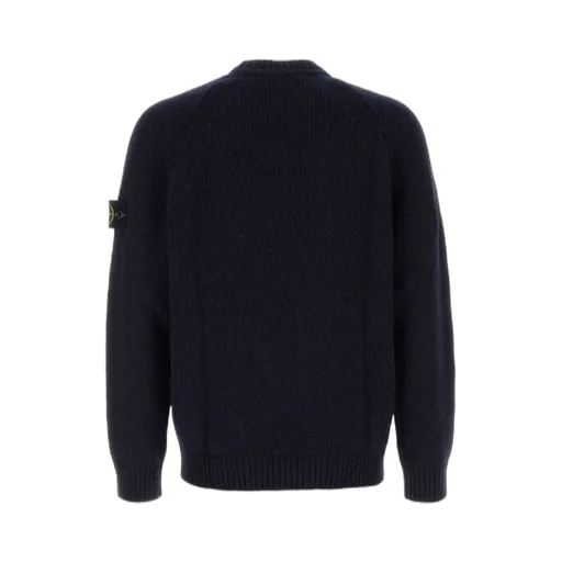 Stone Island Logo Patch Crewneck Jumper