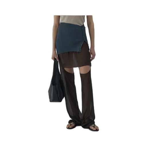 Paloma Wool Aquamela Fitted Ribbed Top