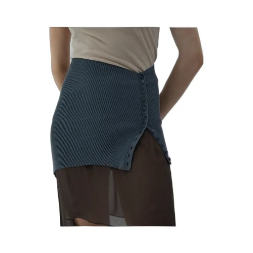 Paloma Wool Aquamela Fitted Ribbed Top