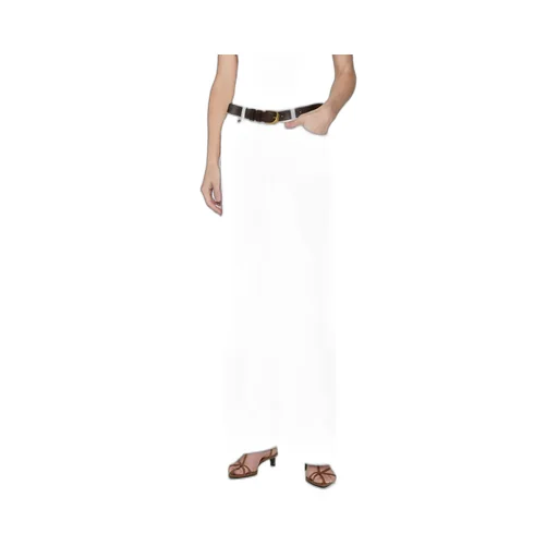 High-Waisted Wide-Leg Casual Pants