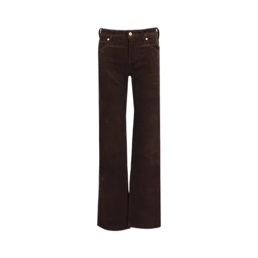 7 For All Mankind Calie Straight Corduroy Pants