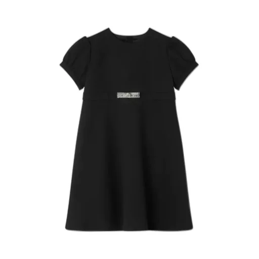 Versace Kids Embellished Belted Dress