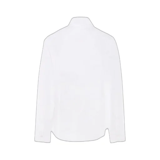 Logo-Embroidered Long-Sleeve Shirt