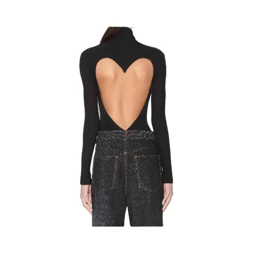 Fluid Jersey Heart Bodysuit
