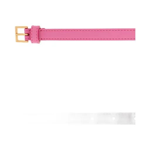 Versace Logo-Lettering Buckle Belt