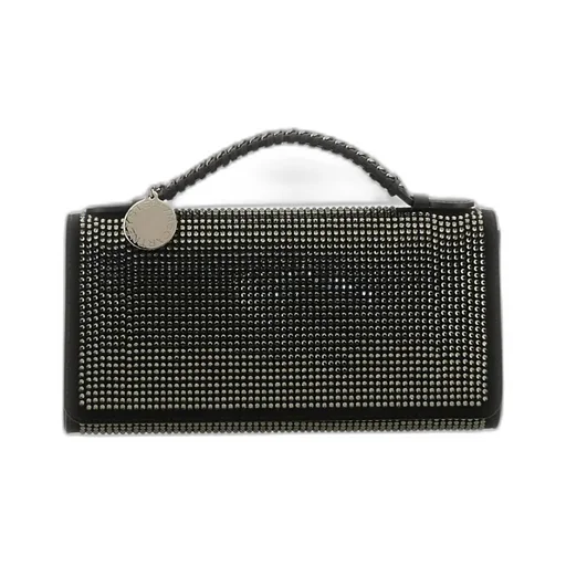 Stella Mccartney Foldover Top Clutch Bag