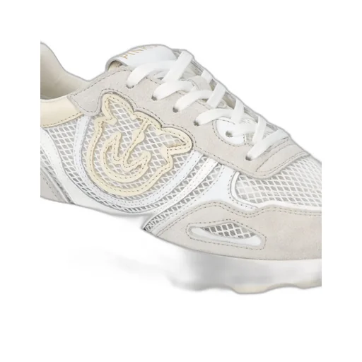 Pinko Logo Patch Lace-Up Sneakers